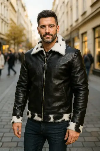 HANDMADE SHEARLING JACKET
