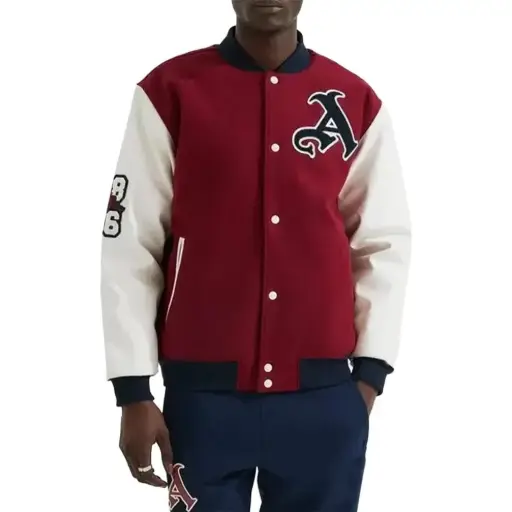 Red Versity Jacket